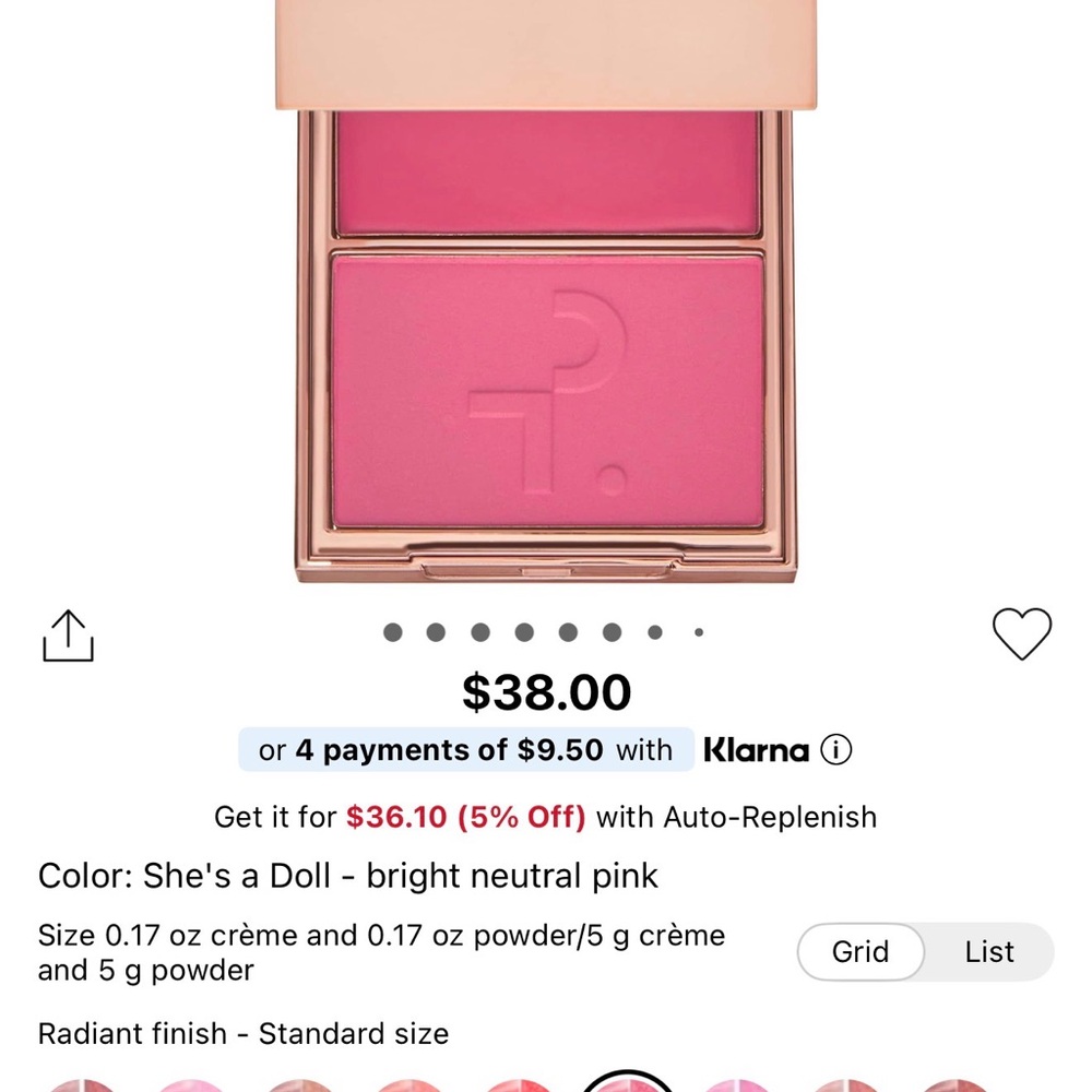 Patrick Ta Blush in Bright Neutral Pink